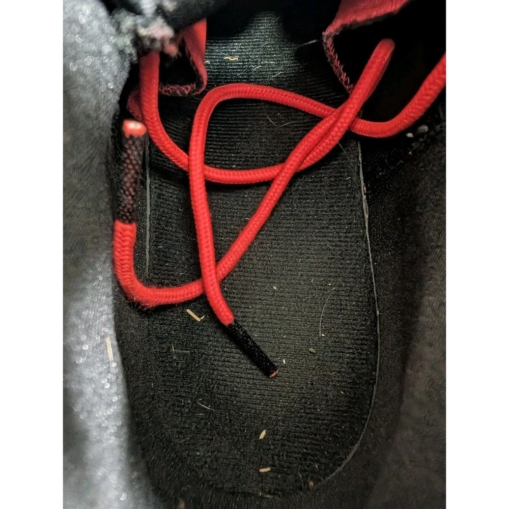 Air Jordan Prime Flight Mens 12 Black Red Infrared 616846-023 Basketball Shoes